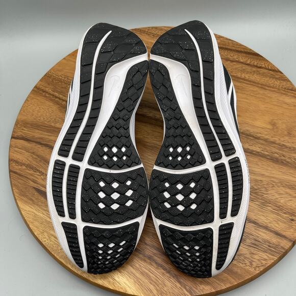 Nike Air Zoom Pegasus 39 Shoes Mens Size 10.5 Black Running Comfort Walking Gym - Picture 7 of 8